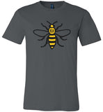Manchester Bee Shirt Canvas Unisex T-Shirt