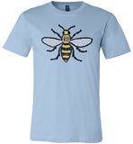 Manchester Bee Tee Shirt Canvas Unisex T-Shirt