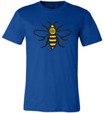 Manchester Bee Shirt Canvas Unisex T-Shirt