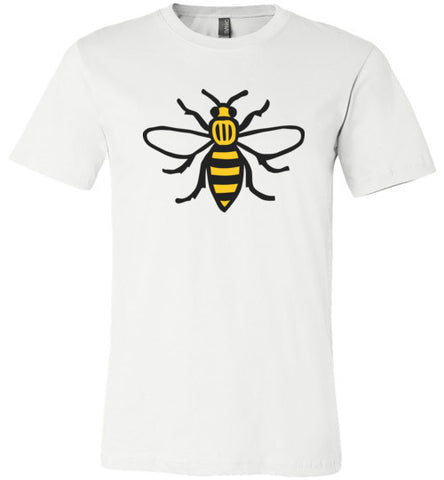 Manchester Bee Shirt Canvas Unisex T-Shirt