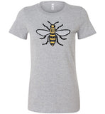 Manchester Bee Tee Shirt Bella Ladies Favorite Tee