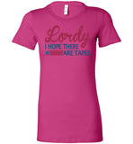 Lordy i Hope there Are Tapes Shirt Bella Ladies Favorite Tee