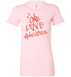One Love Manchester Shirt Bella Ladies Favorite Tee