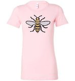 Manchester Bee Tee Shirt Bella Ladies Favorite Tee