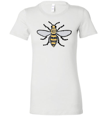 Manchester Bee Tee Shirt Bella Ladies Favorite Tee