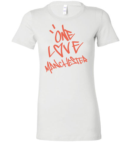 One Love Manchester Shirt Bella Ladies Favorite Tee