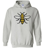 Manchester Bee Shirt Gildan Heavy Blend Hoodie