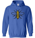 Manchester Bee Shirt Gildan Heavy Blend Hoodie
