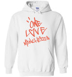 One Love Manchester Shirt Gildan Heavy Blend Hoodie