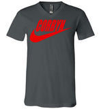 Just Corbyn Shirt Canvas Unisex V-Neck T-Shirt