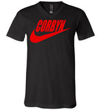 Just Corbyn Shirt Canvas Unisex V-Neck T-Shirt