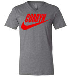 Just Corbyn Shirt Canvas Unisex V-Neck T-Shirt