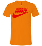 Just Corbyn Shirt Canvas Unisex V-Neck T-Shirt