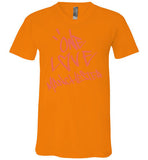 One Love Manchester Shirt Canvas Unisex V-Neck T-Shirt