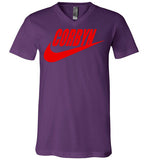 Just Corbyn Shirt Canvas Unisex V-Neck T-Shirt