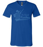 THE Great Hambino Shirt Canvas Unisex V-Neck T-Shirt