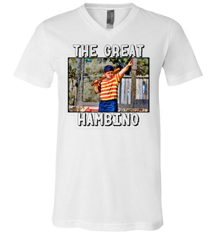 The great hambino - The sandlot Shirt Canvas Unisex V-Neck T-Shirt