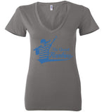 THE Great Hambino Shirt Bella Ladies Deep V-Neck