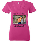 The great hambino - The sandlot Shirt Bella Ladies Deep V-Neck