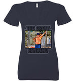 The great hambino - The sandlot Shirt Bella Ladies Deep V-Neck