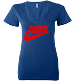 Just Corbyn Shirt Bella Ladies Deep V-Neck