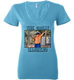 The great hambino - The sandlot Shirt Bella Ladies Deep V-Neck