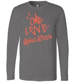 One Love Manchester Shirt Canvas Long Sleeve T-Shirt