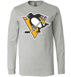 Pittsburgh Penguins Rinkside Shirt Canvas Long Sleeve T-Shirt