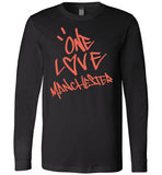 One Love Manchester Shirt Canvas Long Sleeve T-Shirt