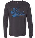 THE Great Hambino Shirt Canvas Long Sleeve T-Shirt
