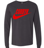 Just Corbyn Shirt Canvas Long Sleeve T-Shirt