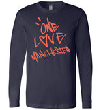 One Love Manchester Shirt Canvas Long Sleeve T-Shirt