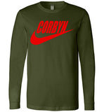 Just Corbyn Shirt Canvas Long Sleeve T-Shirt