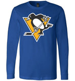 Pittsburgh Penguins Rinkside Shirt Canvas Long Sleeve T-Shirt
