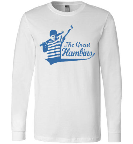 THE Great Hambino Shirt Canvas Long Sleeve T-Shirt