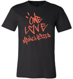 One Love Manchester Shirt Canvas Unisex T-Shirt - Made in USA