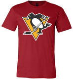 Pittsburgh Penguins Rinkside Shirt Canvas Unisex T-Shirt - Made in USA