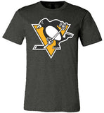 Pittsburgh Penguins Rinkside Shirt Canvas Unisex T-Shirt - Made in USA