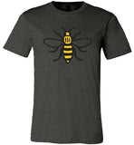 Manchester Bee Shirt Canvas Unisex T-Shirt - Made in USA