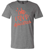 One Love Manchester Shirt Canvas Unisex T-Shirt - Made in USA