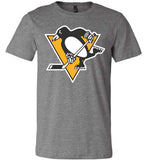 Pittsburgh Penguins Rinkside Shirt Canvas Unisex T-Shirt - Made in USA