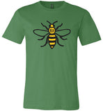 Manchester Bee Shirt Canvas Unisex T-Shirt - Made in USA