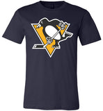 Pittsburgh Penguins Rinkside Shirt Canvas Unisex T-Shirt - Made in USA