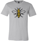 Manchester Bee Shirt Canvas Unisex T-Shirt - Made in USA