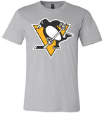 Pittsburgh Penguins Rinkside Shirt Canvas Unisex T-Shirt - Made in USA