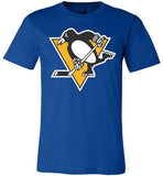 Pittsburgh Penguins Rinkside Shirt Canvas Unisex T-Shirt - Made in USA