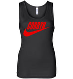 Just Corbyn Shirt Bella Wide Strap Tank