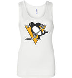 Pittsburgh Penguins Rinkside Shirt Bella Wide Strap Tank
