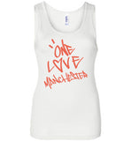 One Love Manchester Shirt Bella Wide Strap Tank