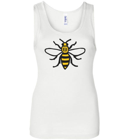 Manchester Bee Shirt Bella Wide Strap Tank